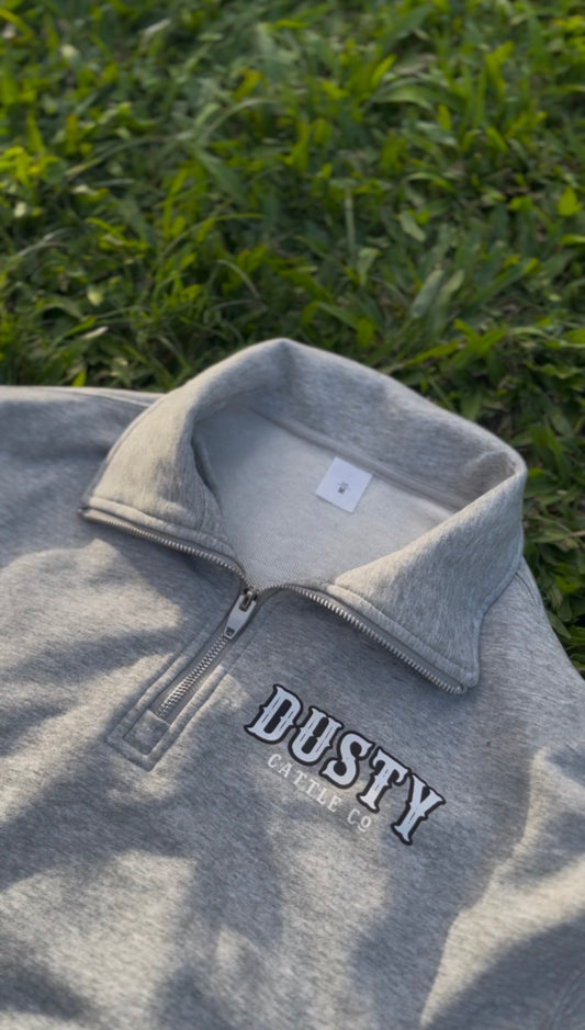 Dusty cattle co mid season light weight 1/2 zip