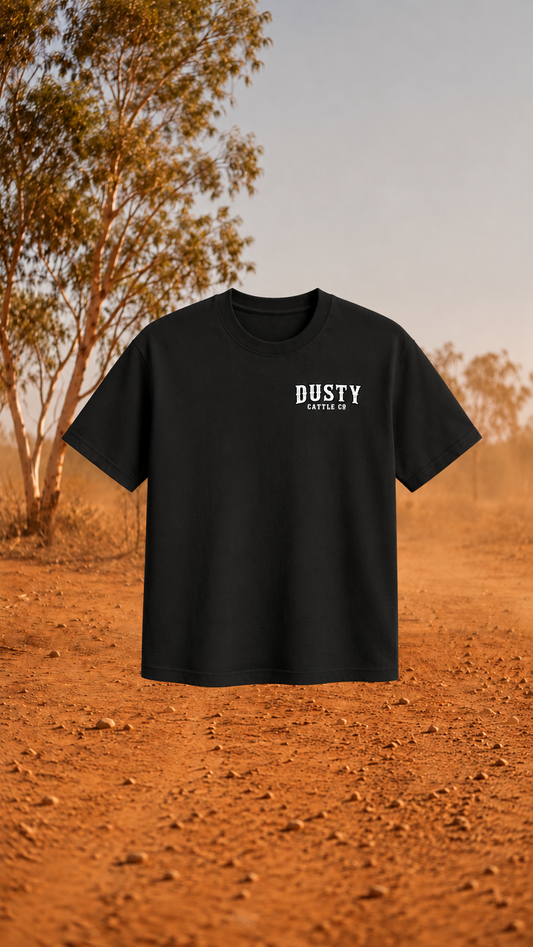 Dusty Cattle Co blank tee