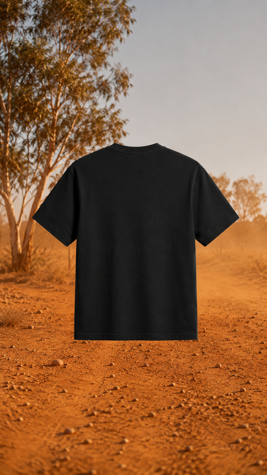 Dusty Cattle Co blank tee
