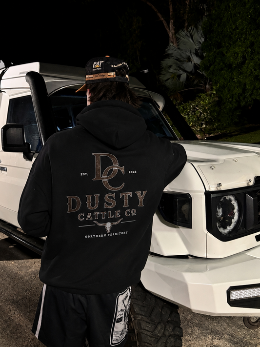 Dusty cattle co loose fit hoodie. NEW DESIGN